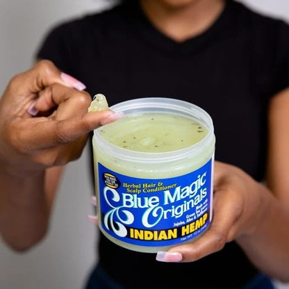 Blue Magic Indian Hemp Conditioner for (Pack of 1)