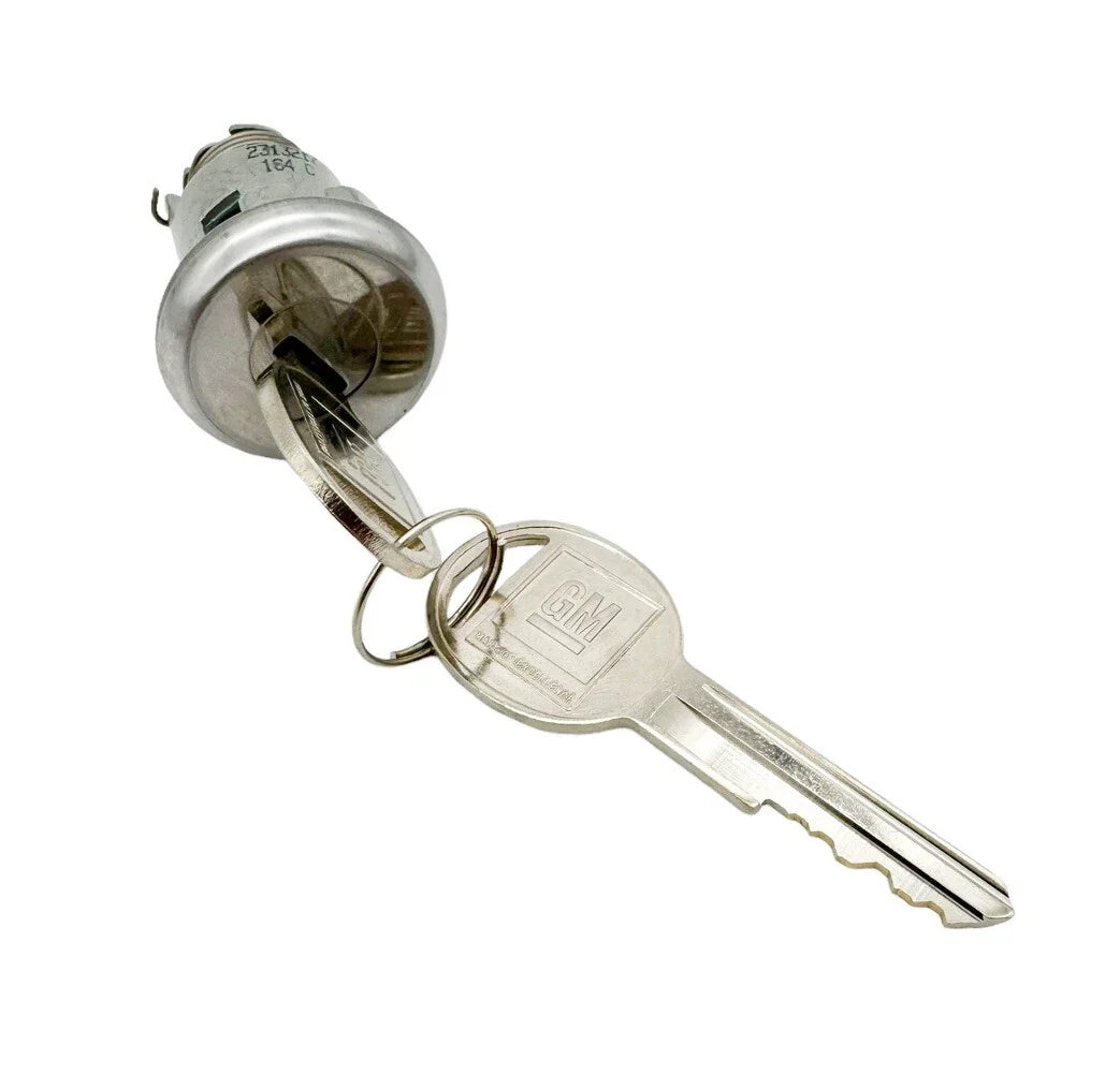 Trunk Lock Cylinder with Keys for Cadillac Fleetwood (1969–1981)
