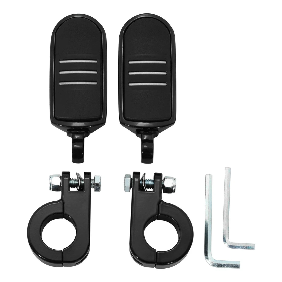 Engine Guard Crash Bar Foot Pegs for Harley Touring Road Glide (2009–2024)
