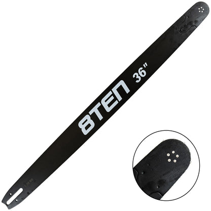 8TEN 36" Chainsaw Guide Bar & Chain .050 3/8 114DL for Stihl 066 044 064 MS660 (360RNDD025)