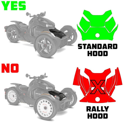 Graphic Stickers Decals for Can-Am Ryker NON RALLY (2019–2024) WD1007
