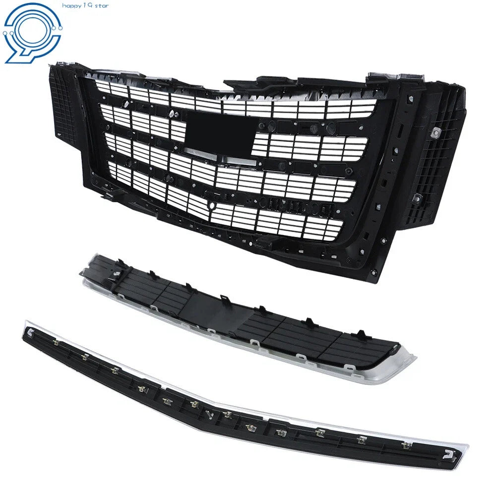 Front Bumper Grille Hood Molding for Cadillac Escalade (2015–2020)