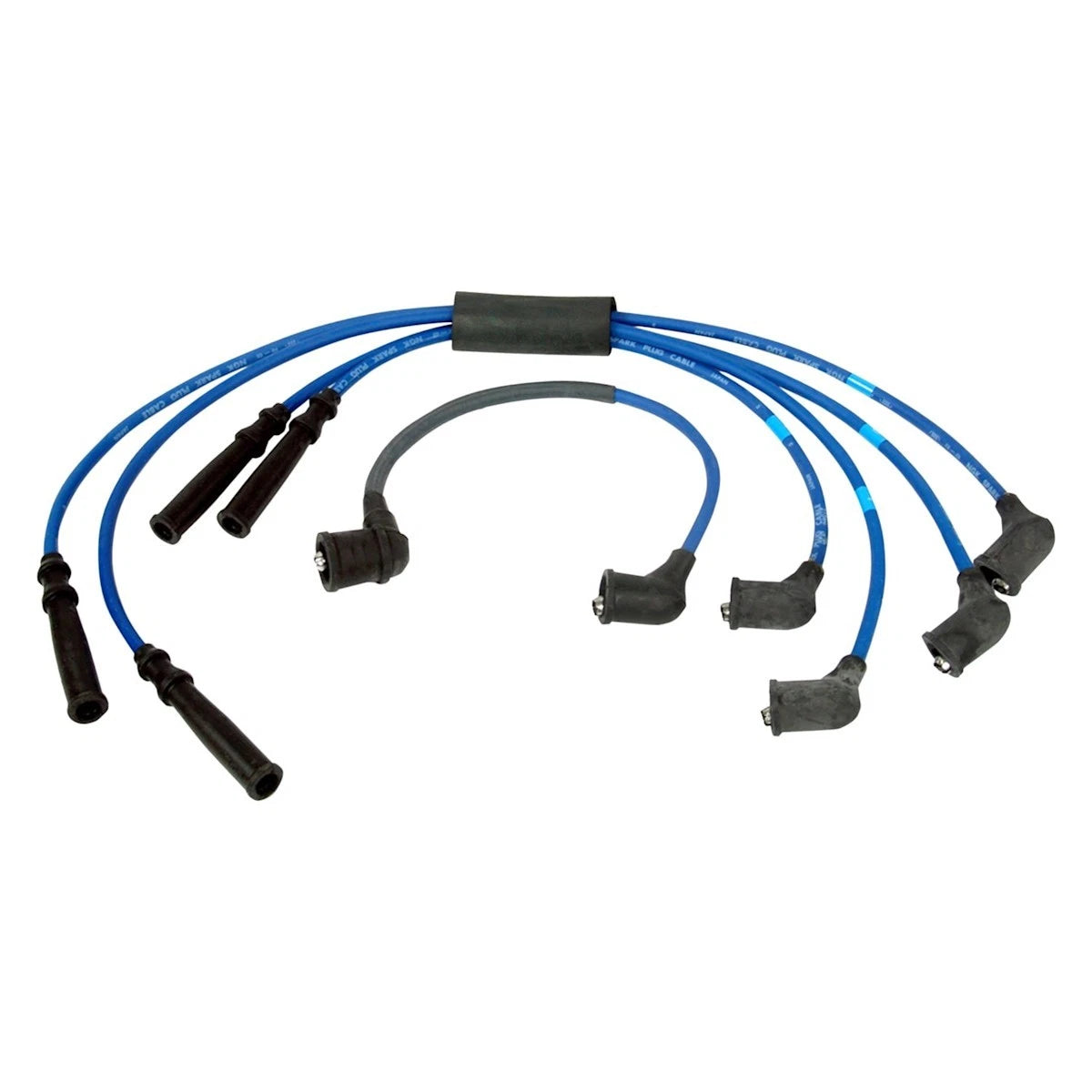 Set of 4 NGK Spark Plug Wires for Ford Festiva Mercury Tracer (1987–1990)