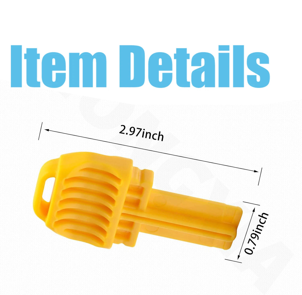 3 Pack Safety Key for Dewalt DCMWSP255Y2 DCMWP233U2 Lawn Mower