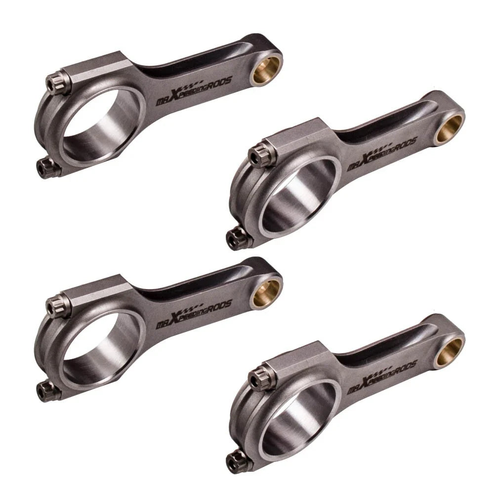 Set of 4 Conrods for Mitsubishi Lancer Evo (1996–2007) 4G63 4340 Steel