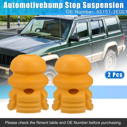 2 Pcs Rear Suspension Bump Stop for Kia Sorento (2002–2009) 55151-3E001
