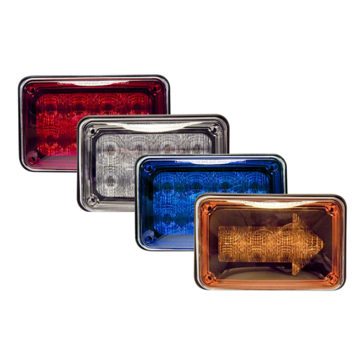 Tecniq K60 Steady White Flasher Clear Lens for K60-WCS0-1