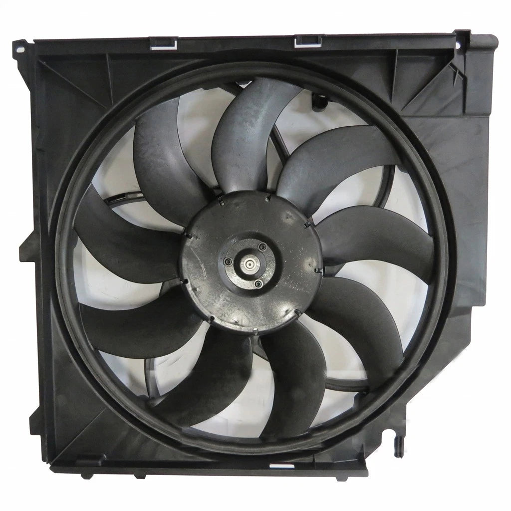 2X Radiator and A/C Condenser Fan Assembly for BMW X3 (2004–2010) BM3115135, CLX-M0-624230-CL360A55