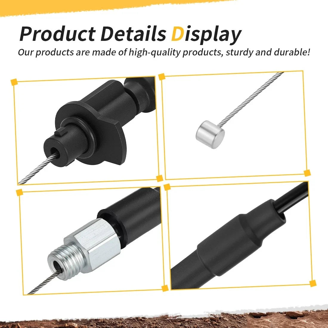 Throttle Cable #7081860 for Polaris Sportsman 450 570 ETX (2014–2025)