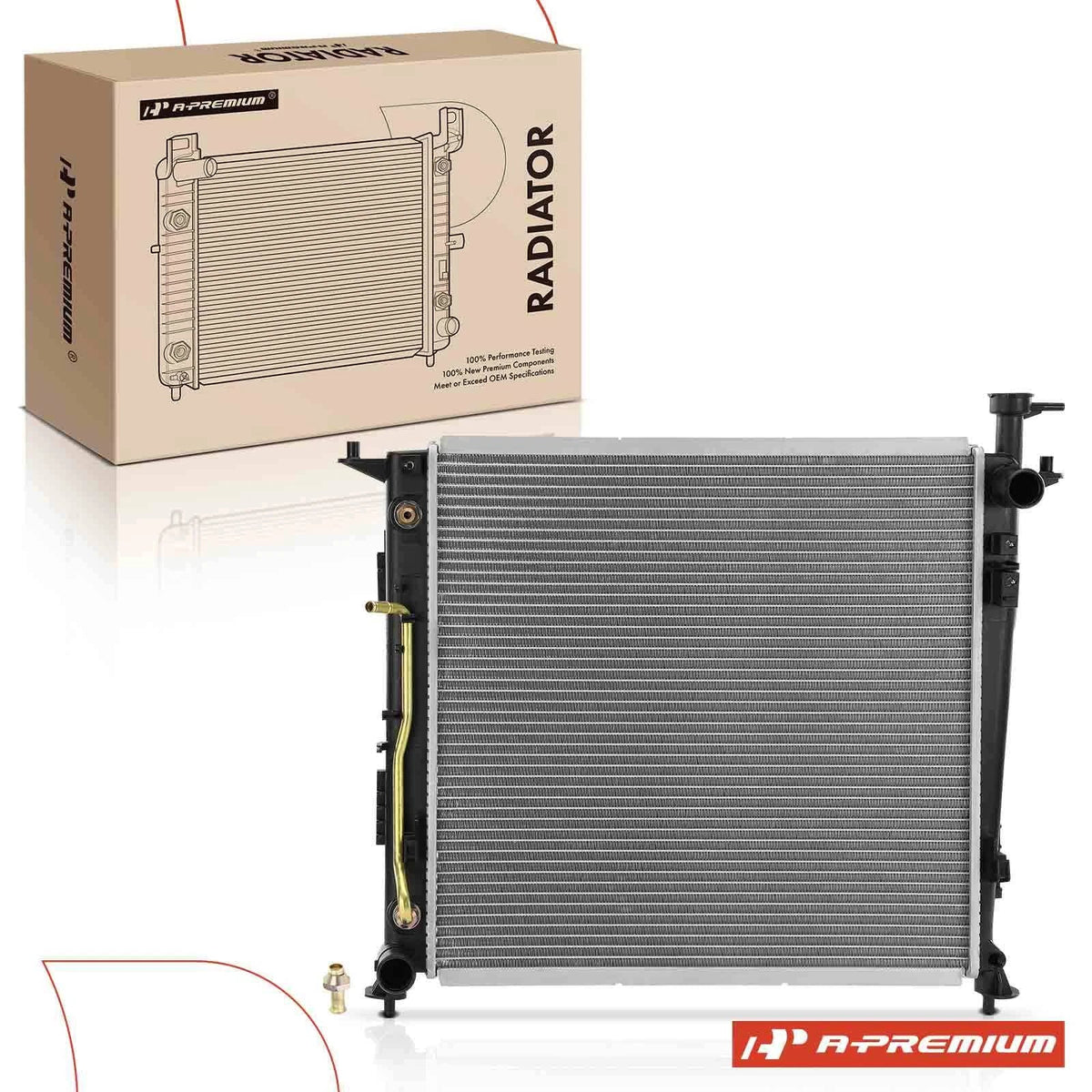 Radiator with Transmission Oil Cooler for Kia Sorento (2011–2015)
