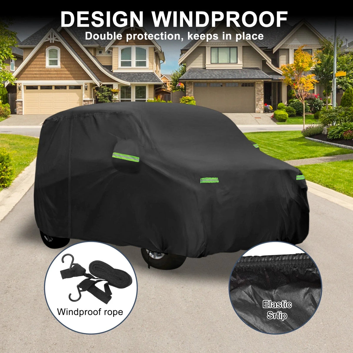Waterproof Car Cover for Honda N-WGN (350x148x143cm)