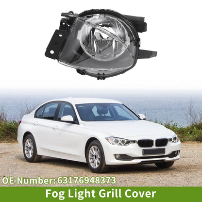 1 Pc Left Fog Light Grill for BMW 330i (2006–2008) No. 63176948373 Clear