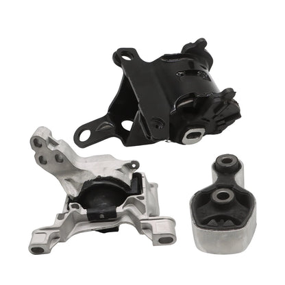 3PCS Engine Motor & Trans Mount for Mazda 6, CX-5 (2014–2017) A4446, A4439, A4438, 9830
