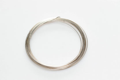 20 Gauge Argentium Silver Wire Half Hard for Jewelry Making (Made in USA)