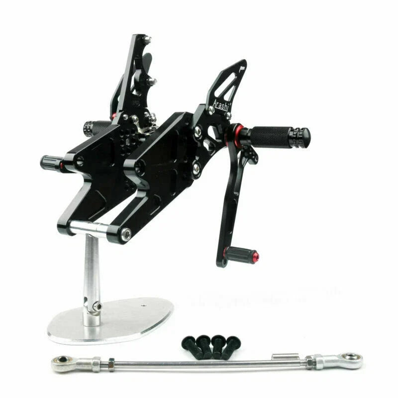 Aluminum Rearsets Footpegs for Yamaha MT-03 MT-25 (2015–2018) Black T9