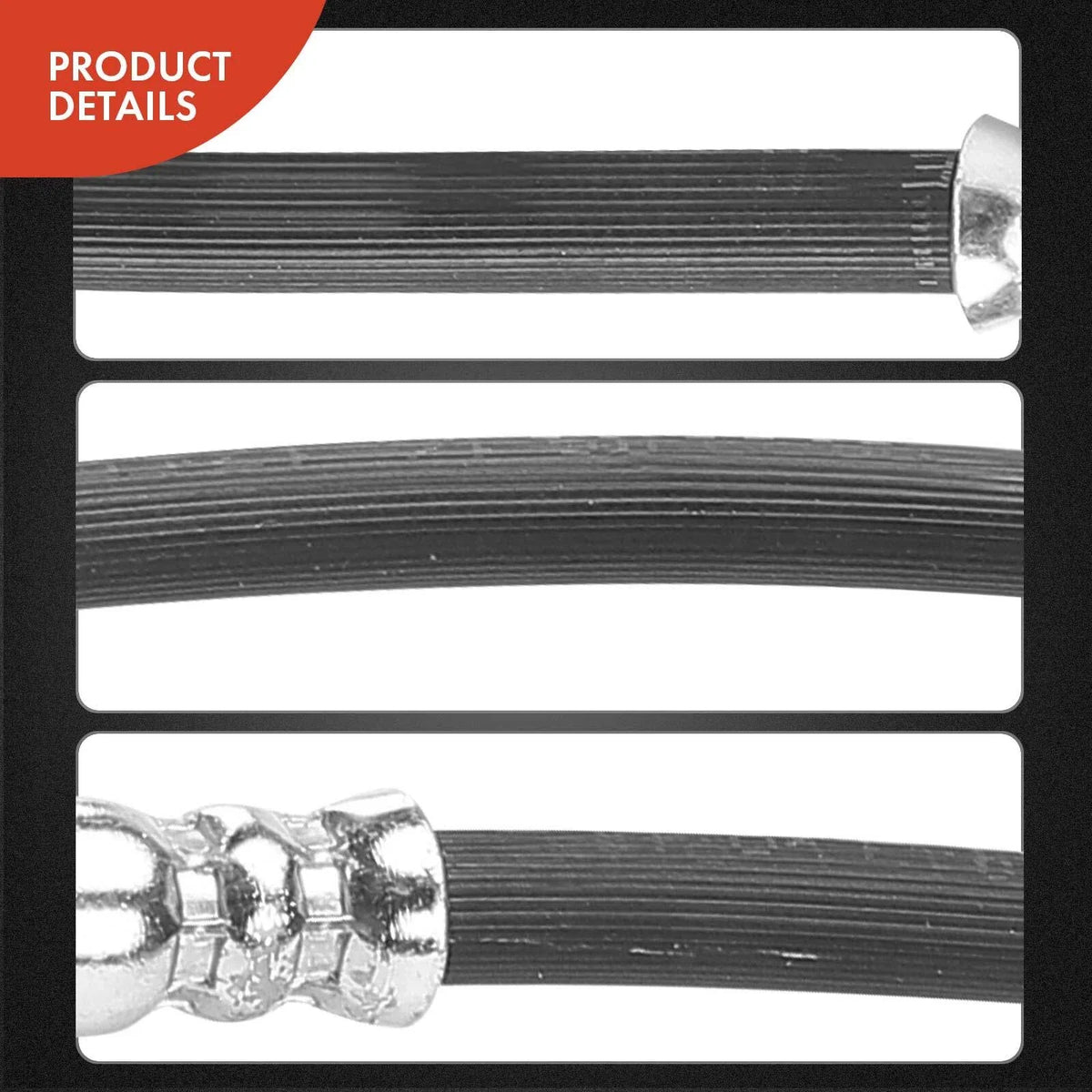 Front Left Brake Hydraulic Hose for Nissan NV1500 NV2500 NV3500 (2012–2019)