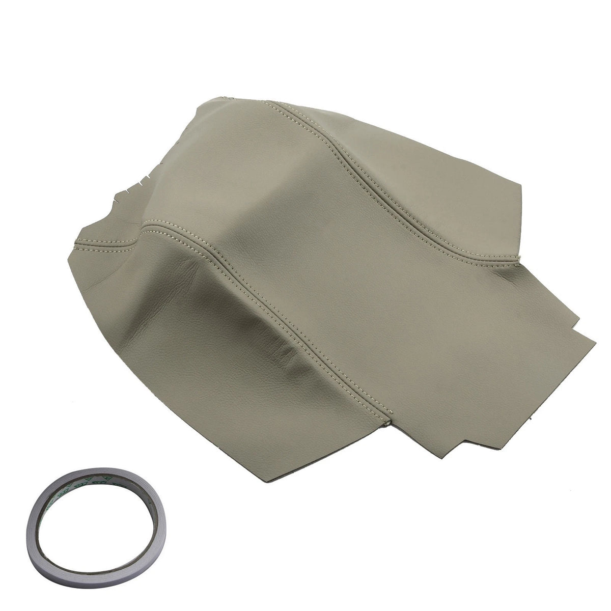 Leather Console Lid Armrest Cover for Land Rover LR3 LR4 (2005–2016)