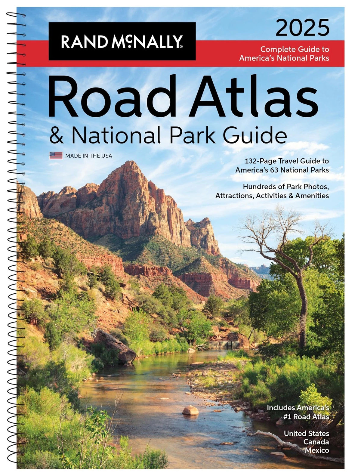 Rand McNally 2025 National Park Road Atlas & Guide
