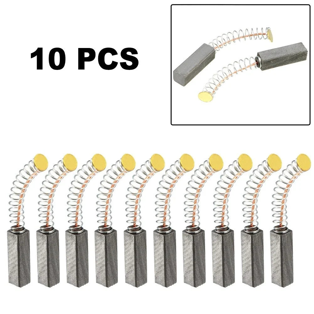 10 Pc Carbon Brushes for Electric Motors (20mm x 6mm x 6mm)