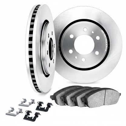 Brake Rotor Set for Chevy Trailblazer (2006–2009) ALX-PAU-DF-6512-48327-CLA3