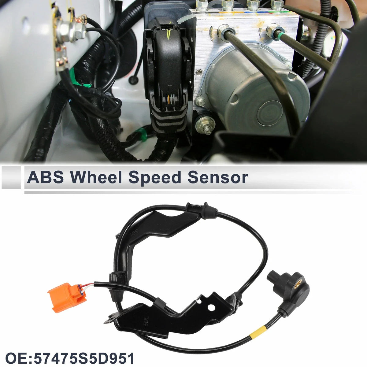 ABS Wheel Speed Sensor No. 57475S5D951 for Honda Civic (2006–2011)