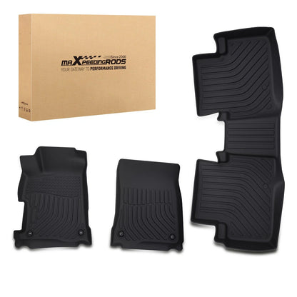 Set of 4 Black Custom Floor Mats for Acura ILX (2013–2022) TPE Waterproof