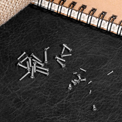 500 Pcs Small Screws for Electronics (M1.2/M1.4/M2.0) Silver