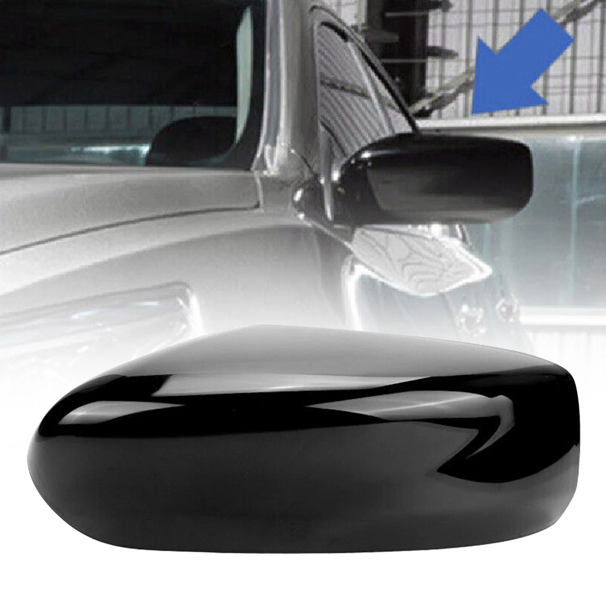 Set of 2 Mirror Cover Caps for Nissan Altima (2013–2018) 959-191 96374-3TH0A 963733TH0A