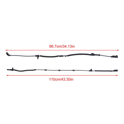 Set of 4 ABS Wheel Speed Sensors for Ram 1500 (2013–2018) 68170065AB, 68170065AC, 68170065AD, 68170065AE