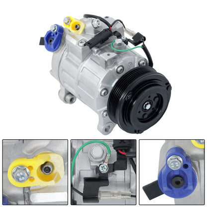 A/C Compressor with Clutch for BMW 228i 328i 428i 528i xDrive 535i GT X5 (2012–2019)