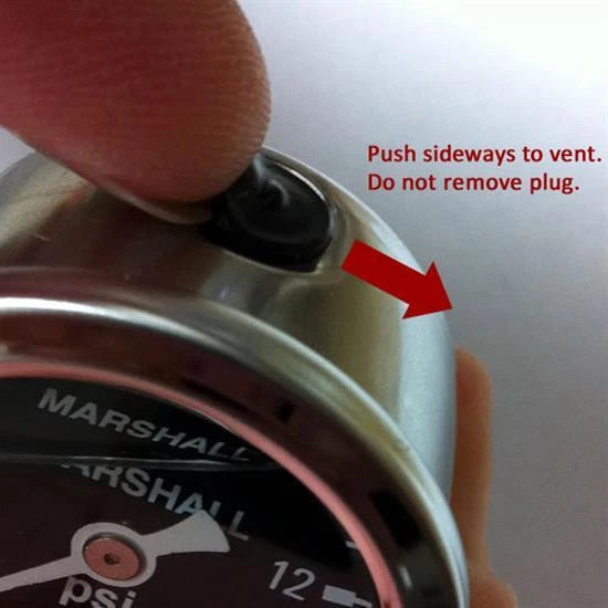 Fuel Pressure Gauge for Clay Smith Cams (318-2015)