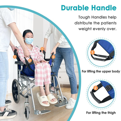 Patient Lift Stair Slide Board for Wheelchair Transfer Seat Pad