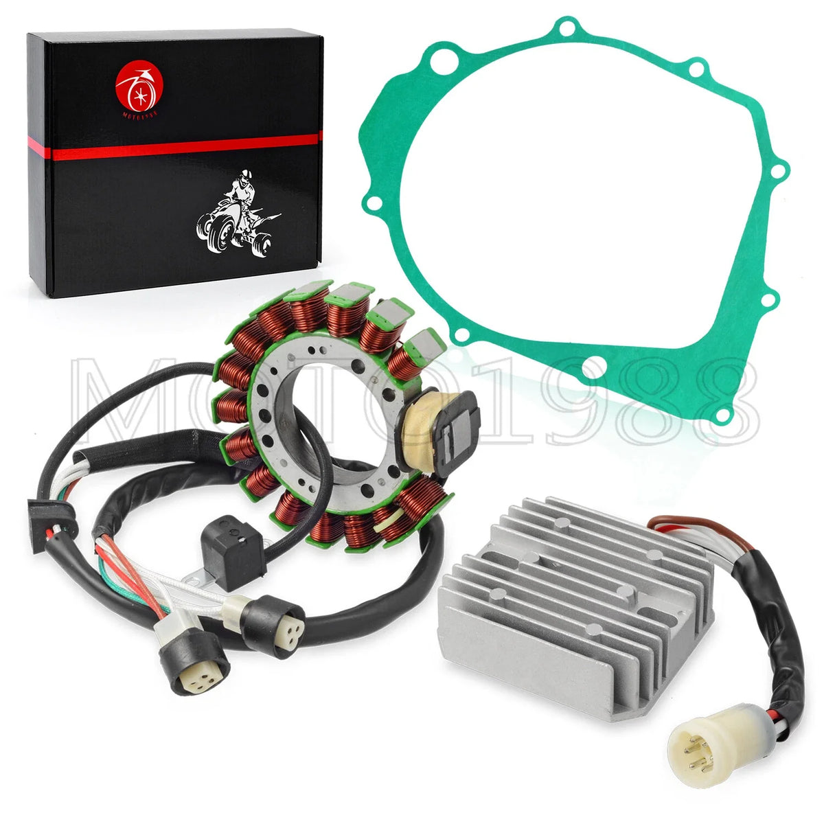 Stator & Regulator Rectifier Kit for Yamaha Warrior 350, MOTO-4 350, Big Bear 350