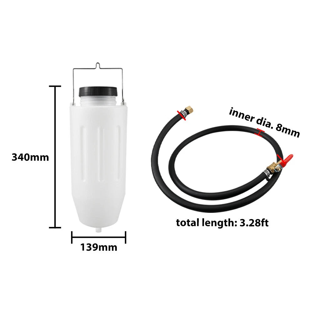 4L Auxiliary Fuel Tank for Motorcycle Dirt Bike MX ATV (Universal)
