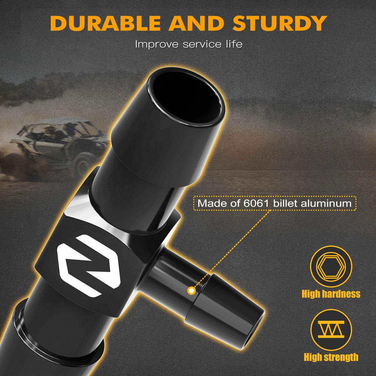 Radiator Coolant Hose T Fitting for Can-Am Maverick X3 Max RR R (2017–2023)