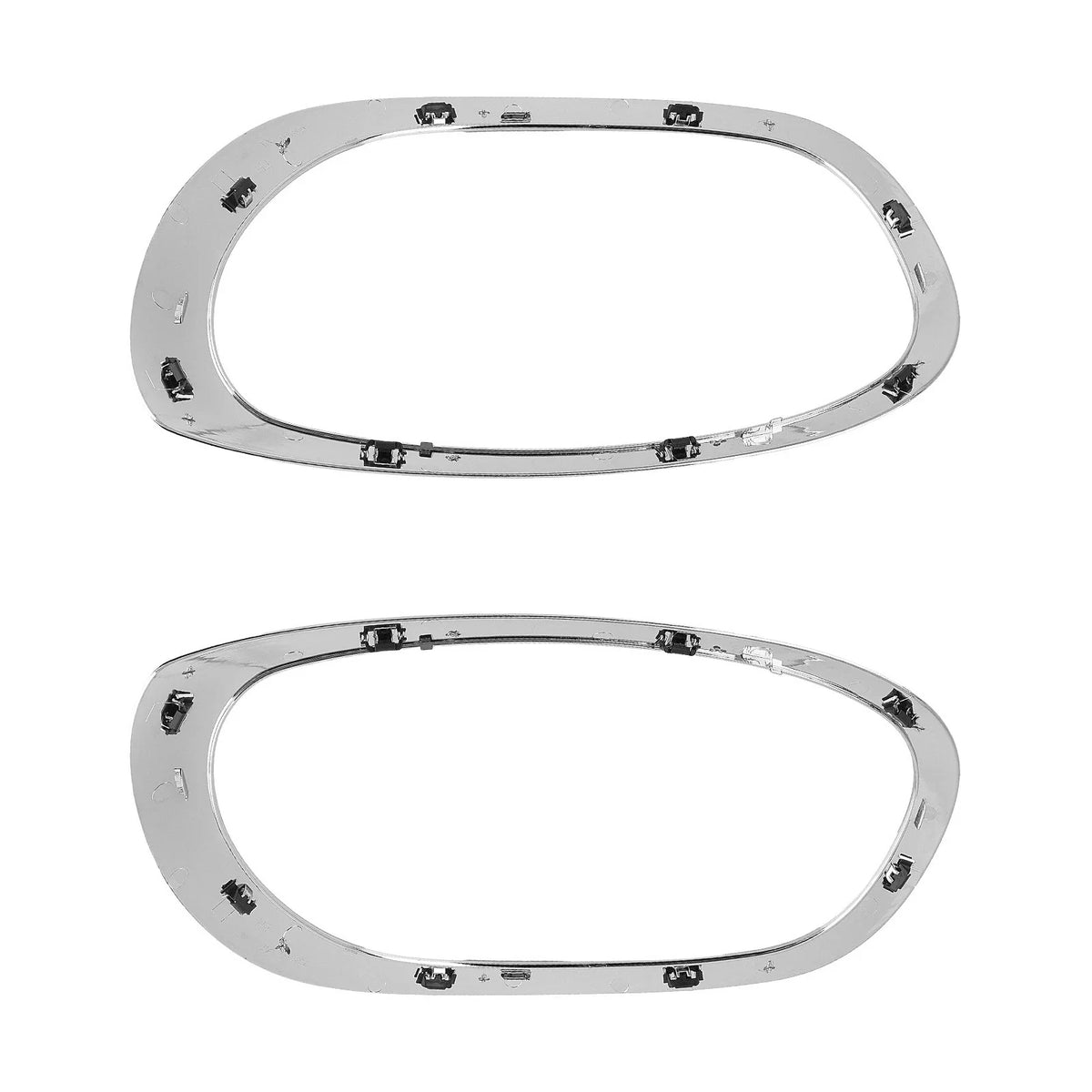 Set of 2 Front Headlight Bezels for Mini Cooper Countryman (2010–2016) MC2507106 MC2506106