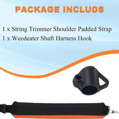 Comfort Padded Shoulder Strap with Bearing Ring for FS Trimmer FS85 FS90 (1990–2023)