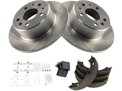 Brake Pad Rotor and Parking Brake Kit for Mercedes 380SEL (1981–1983) 31972GPZN