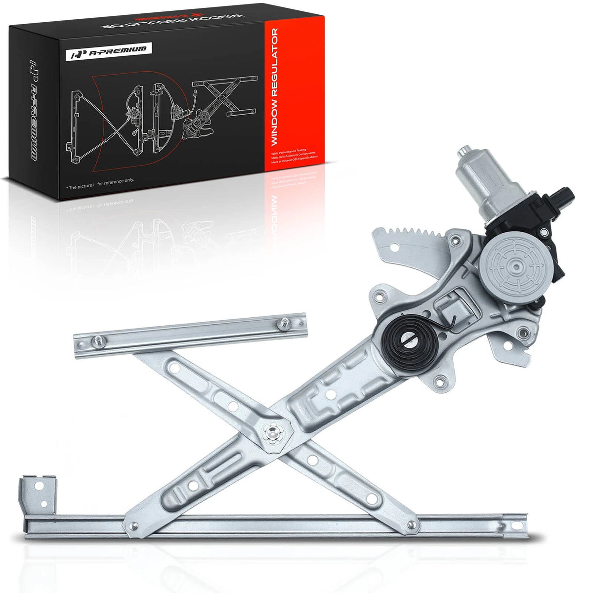 Front Driver Side Power Window Regulator w/Motor for Honda Civic (2012–2015) 72251TR0A01, 72255TR0A11, 751-743