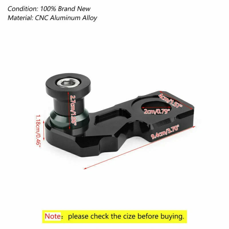 Chain Adjuster Block with Stand Spool for Honda CB650F CBR650F (2014–2018)