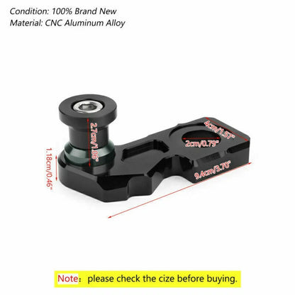 Chain Adjuster Block with Stand Spool for Honda CB650F CBR650F (2014–2018)