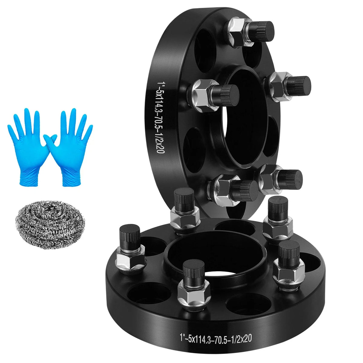 2X 1" Hubcentric Wheel Spacers 5x4.5 5x114.3 for Ford Galaxie (1960–1967)