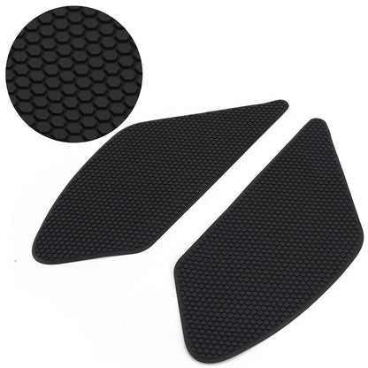 Pair Rubber Tank Protector Side Tankpad for Ducati Monster 797 (2017–2019) Side-145-BLK