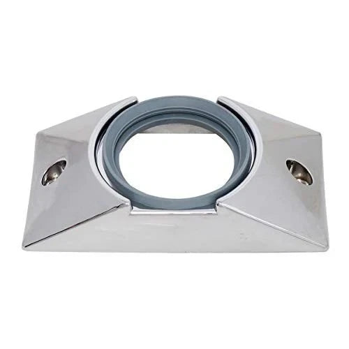 Light Bracket Surface Mount with Grommet for 2" Light Chrome (82619)