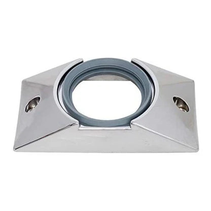 Light Bracket Surface Mount with Grommet for 2" Light Chrome (82619)