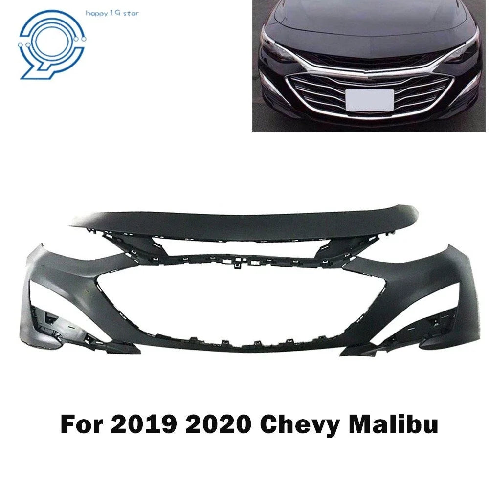 Front Bumper Cover Fascia for Chevy Malibu (2019–2021)