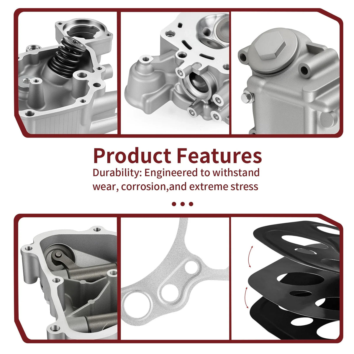 Cylinder Head & Cover & Top End Gaskets for Honda Rancher TRX 420 (2007–2014)