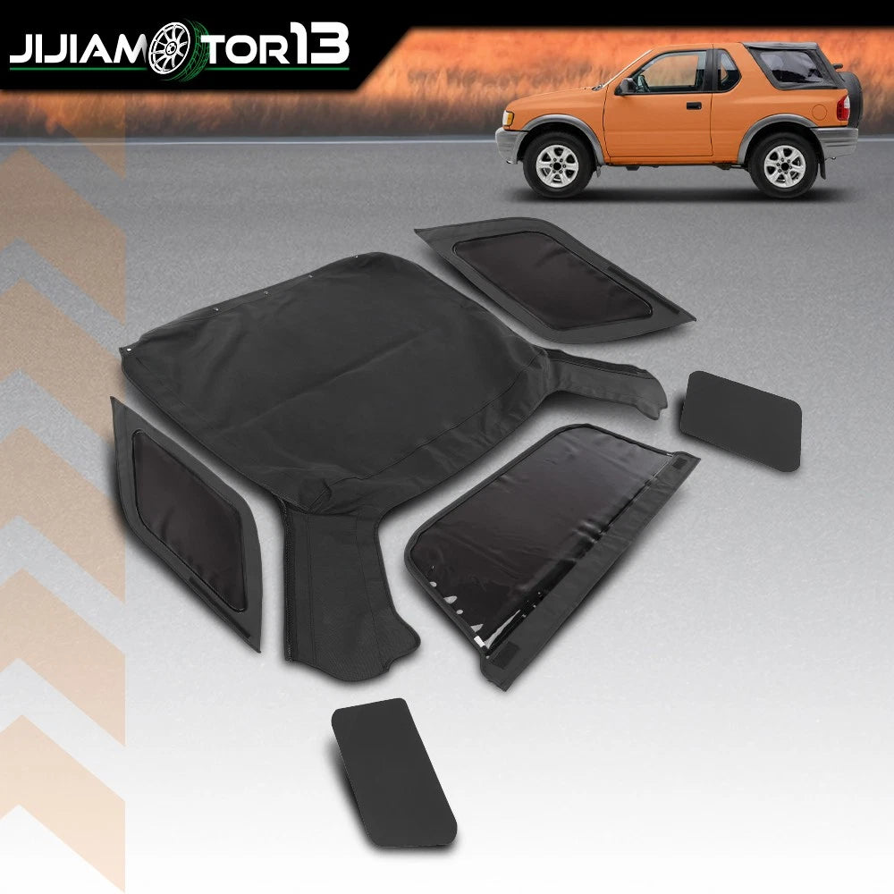 Soft Top with 3 Smoke Windows for Isuzu Amigo Rodeo (1998–2002) jijia060402