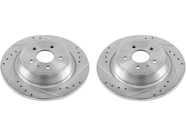 Brake Rotor Set Rear for Lincoln MKC (2015–2019) 89318XYCV