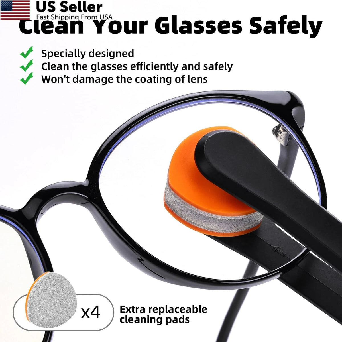 Eyeglass Cleaning Kit with 24H Anti Fog for Glasses